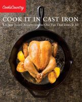 Cook It In Cast Iron: A cookbook.  Click image to find book in our catalog.