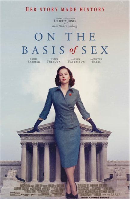 On the Basis of Sex film poster