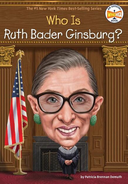 Who is Ruth Bader Ginsburg book cover